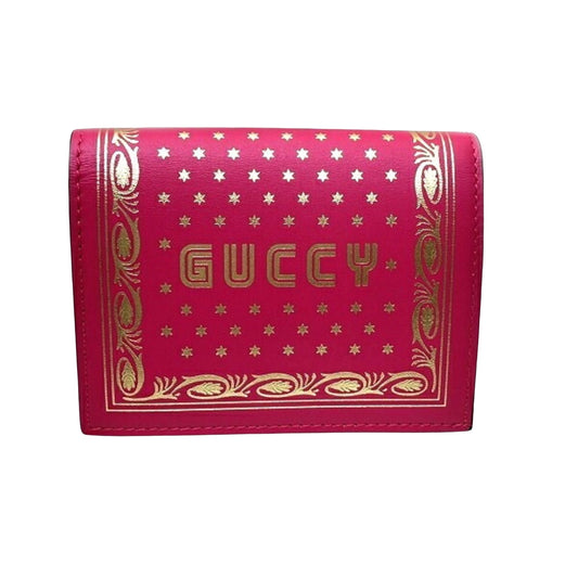 Gucci Pink Leather Wallet