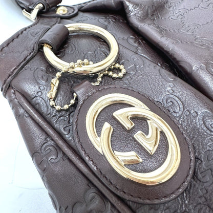 Gucci Brown Leather Tote
