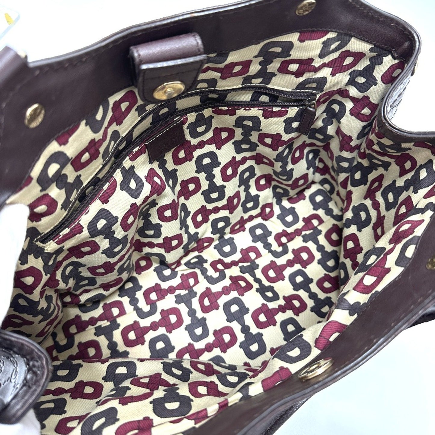 Gucci Brown Leather Tote