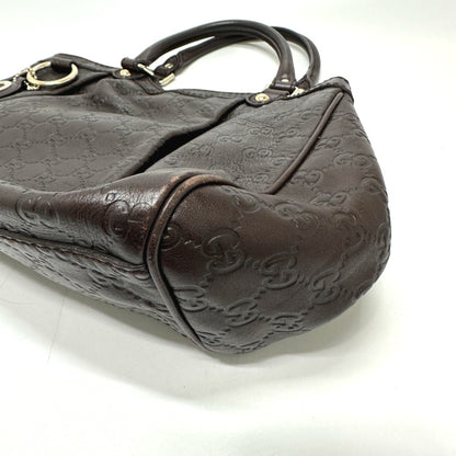 Gucci Brown Leather Tote