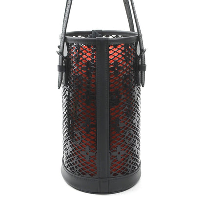 Louis Vuitton Black Leather Bucket