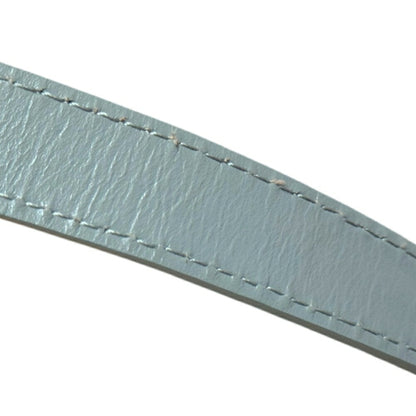 Dior Gray Leather Bobby Medium