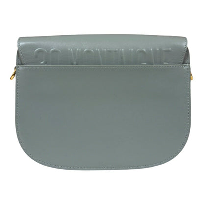 Dior Gray Leather Bobby Medium
