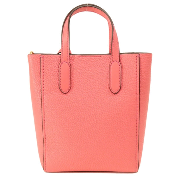 Louis Vuitton Pink Leather Sac Plat