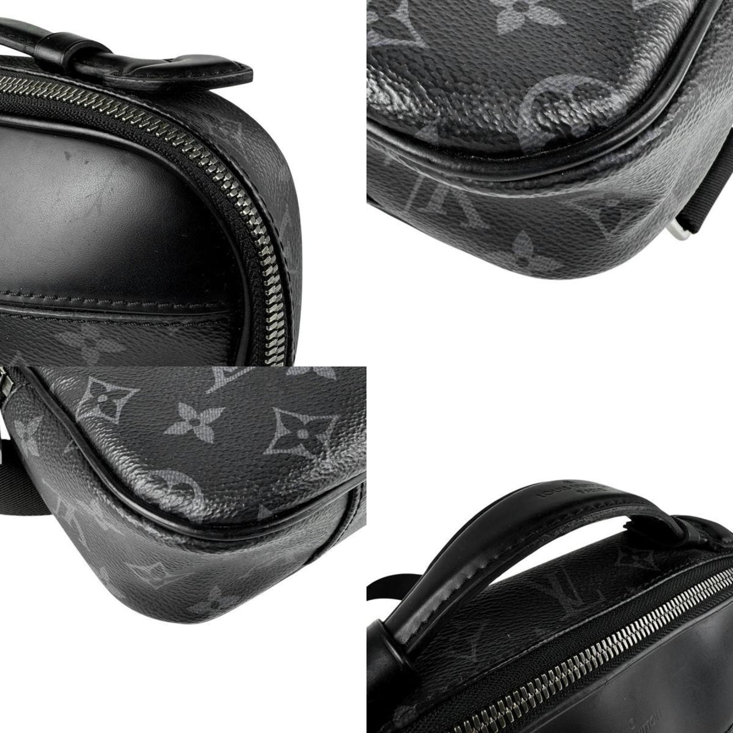 Louis Vuitton Black Canvas Bum Bag