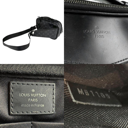 Louis Vuitton Black Canvas Bum Bag