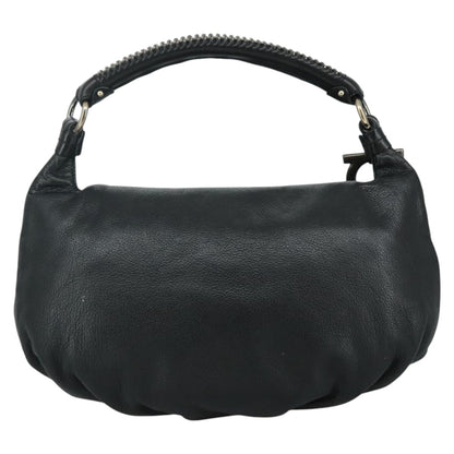 Salvatore Ferragamo Black Leather Handbag
