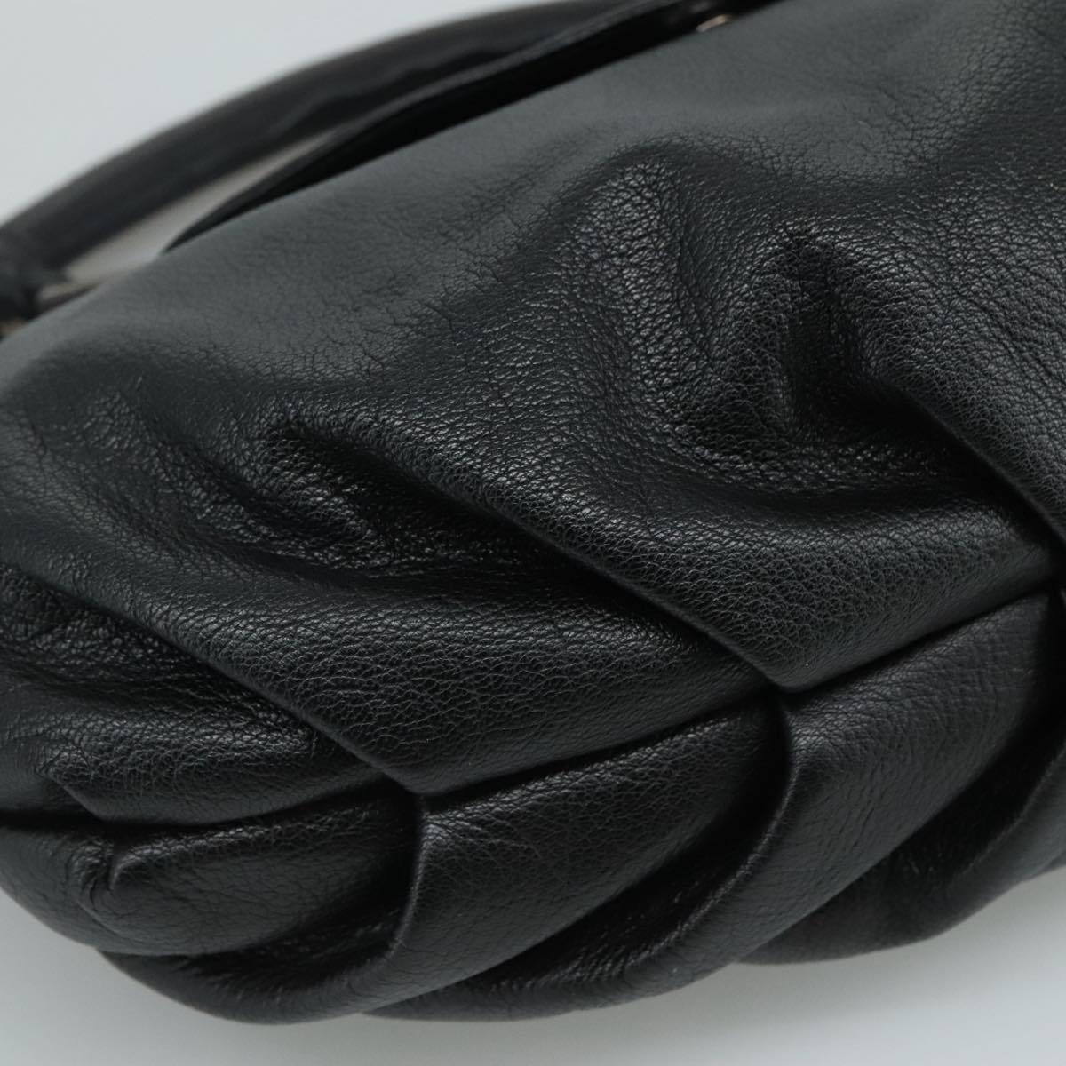 Salvatore Ferragamo Black Leather Handbag