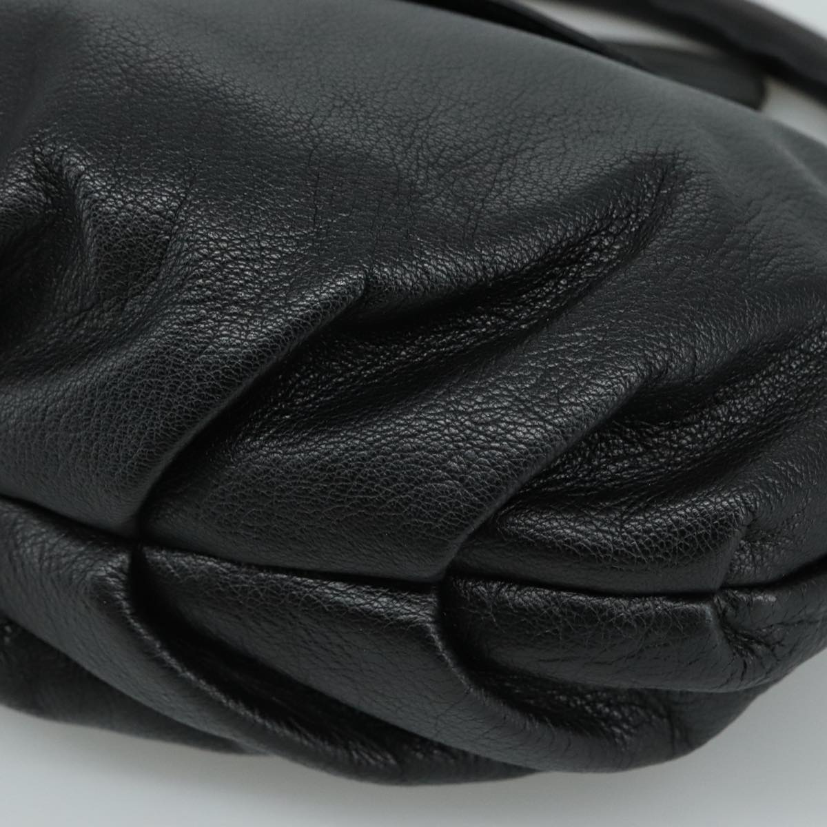Salvatore Ferragamo Black Leather Handbag