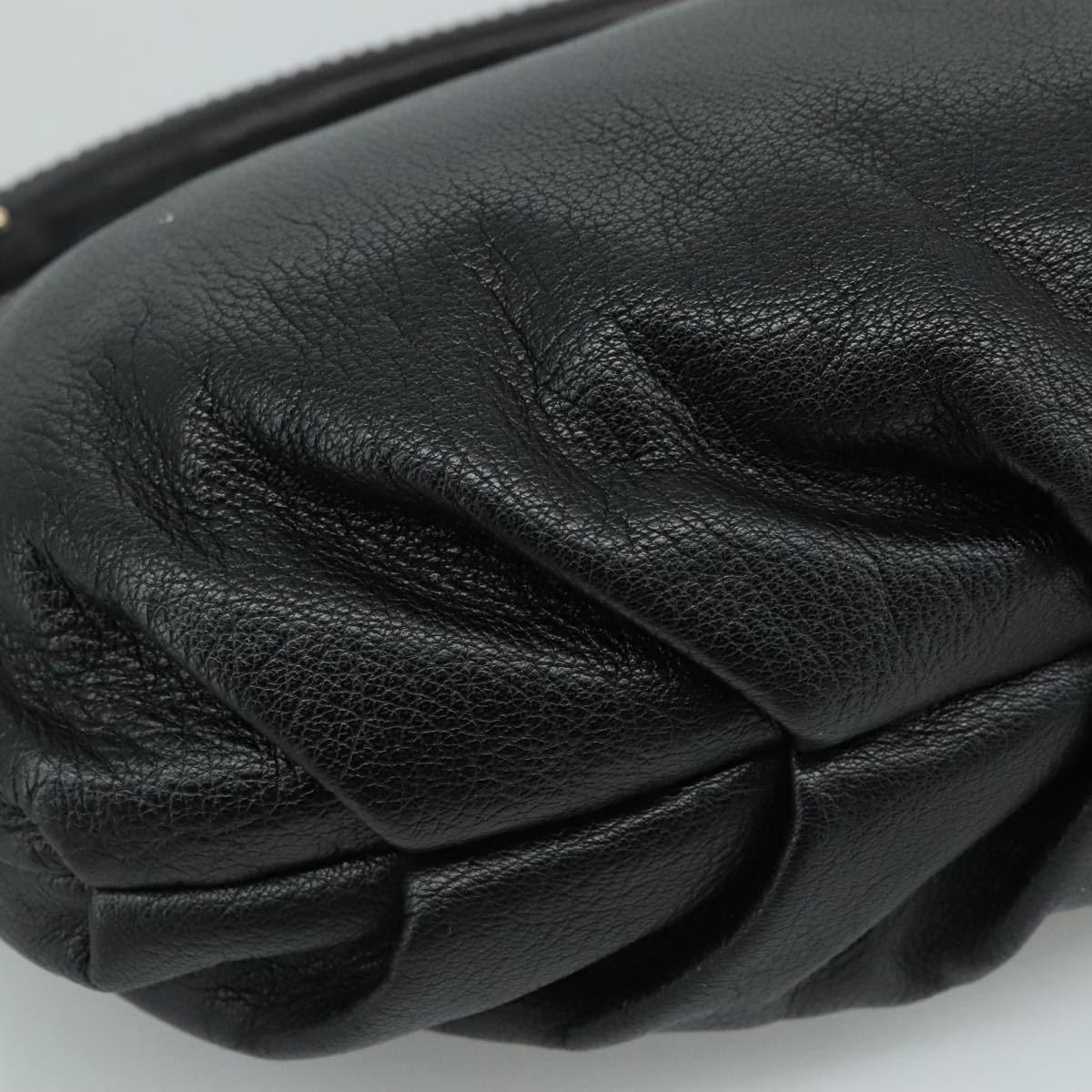 Salvatore Ferragamo Black Leather Handbag