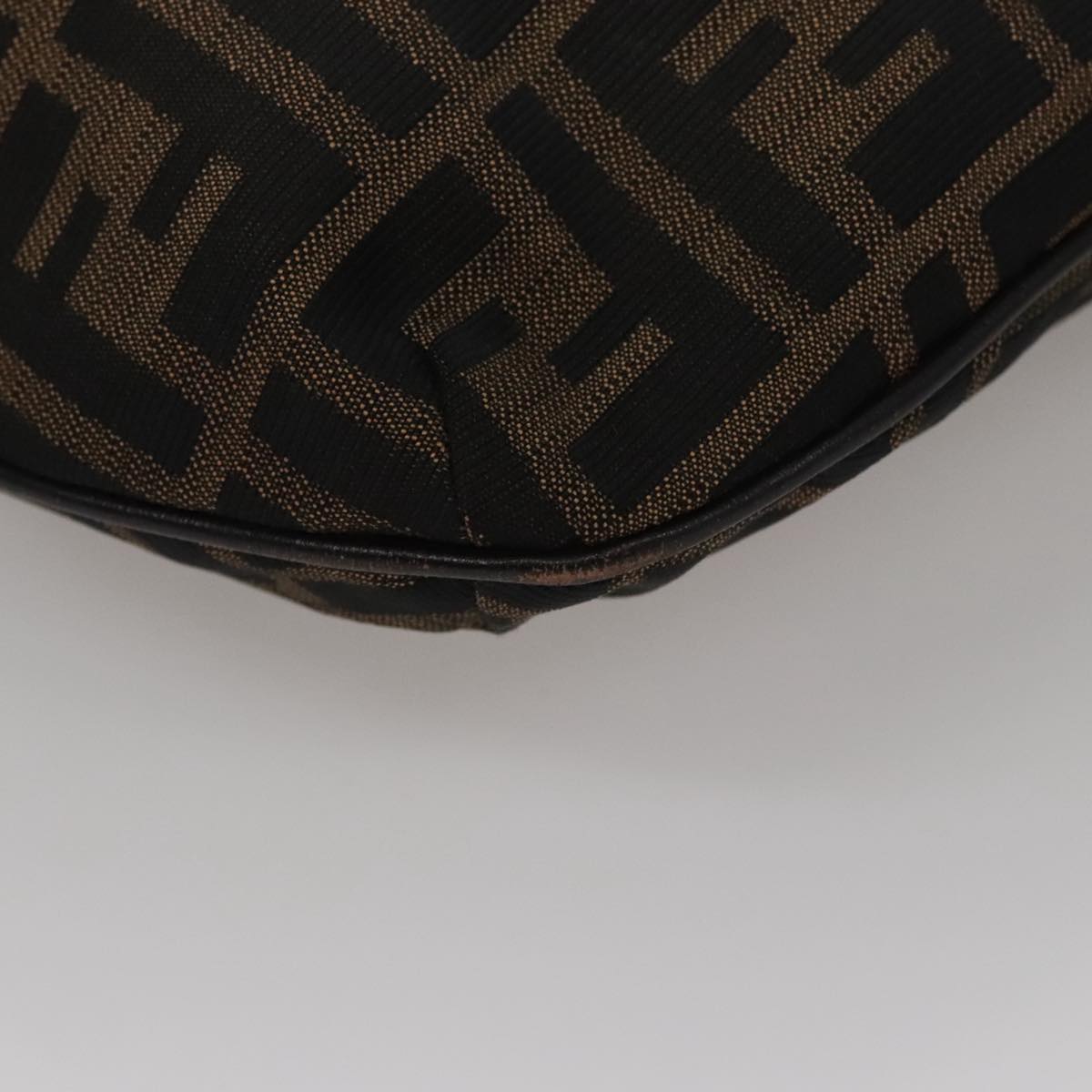 Fendi Brown Canvas Zucca