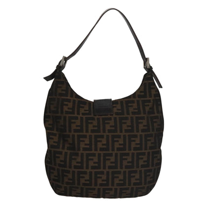 Fendi Brown Canvas Zucca