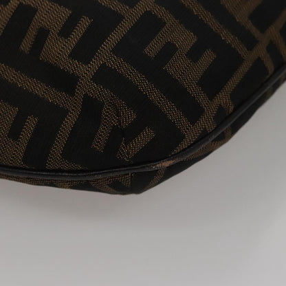 Fendi Brown Canvas Zucca
