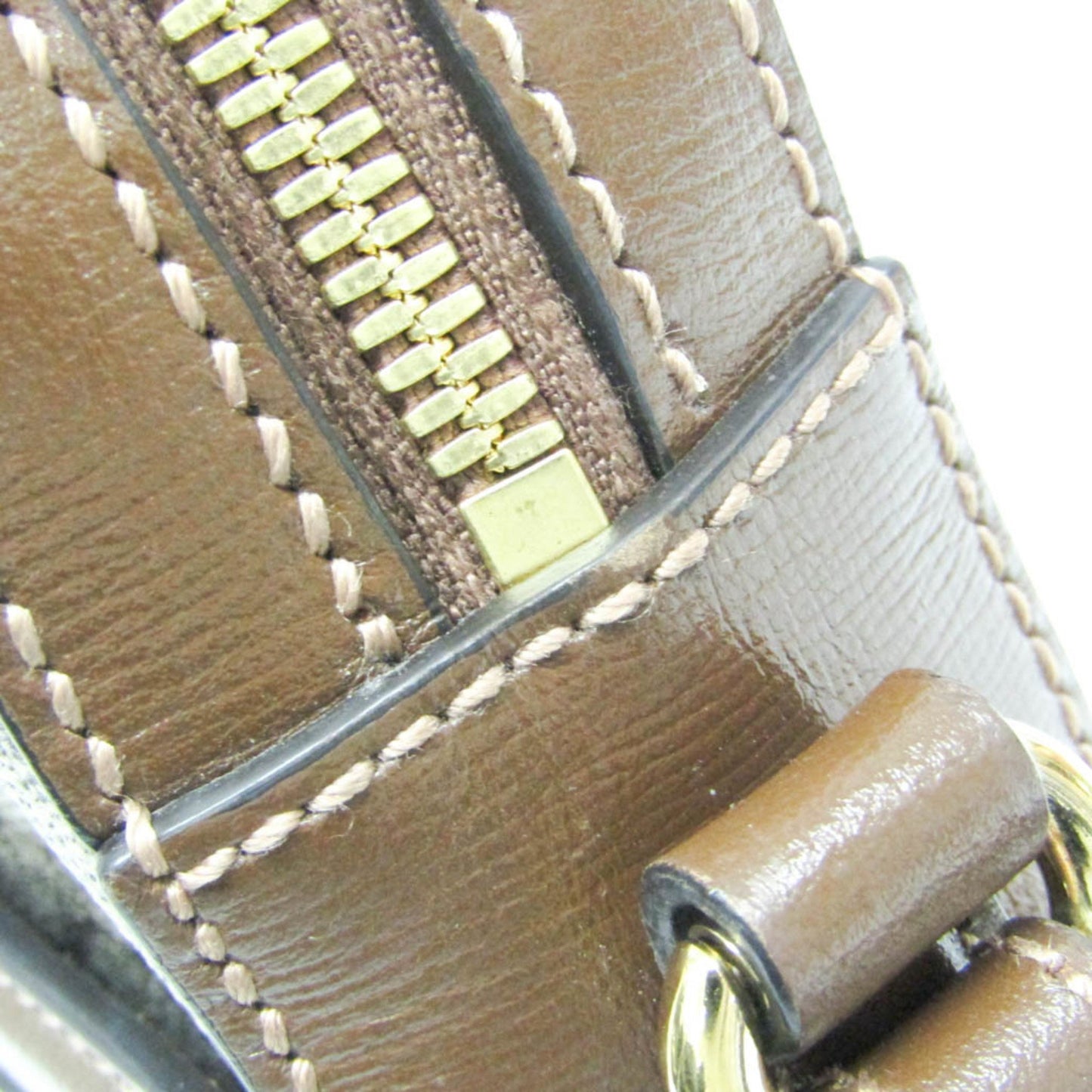 Gucci Brown Canvas Interlocking