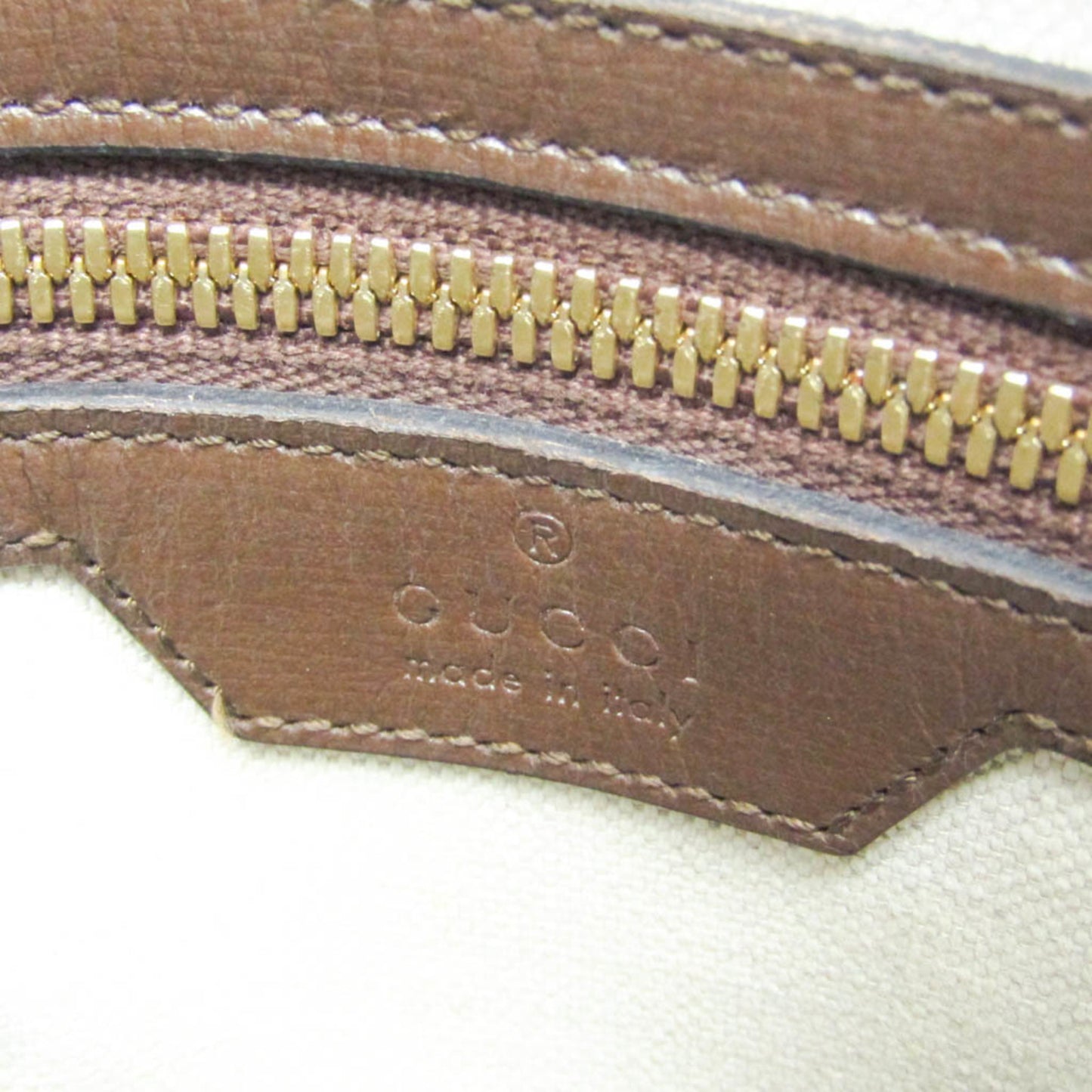 Gucci Brown Canvas Interlocking