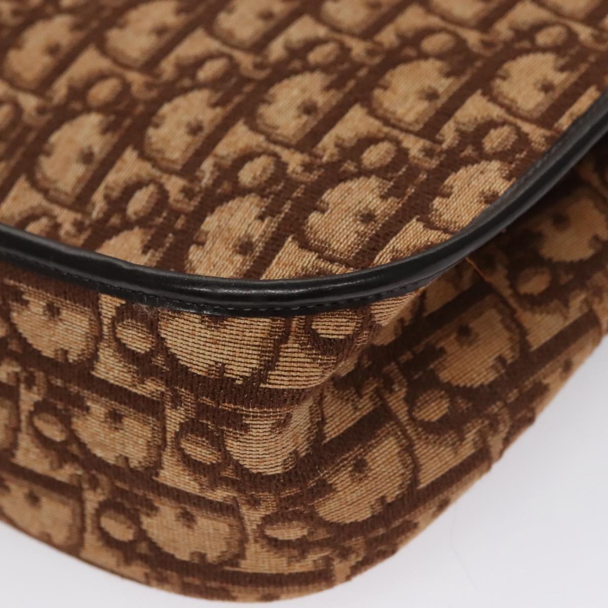 Dior Brown Canvas Trotter