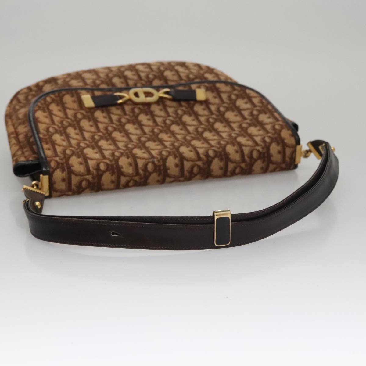 Dior Brown Canvas Trotter
