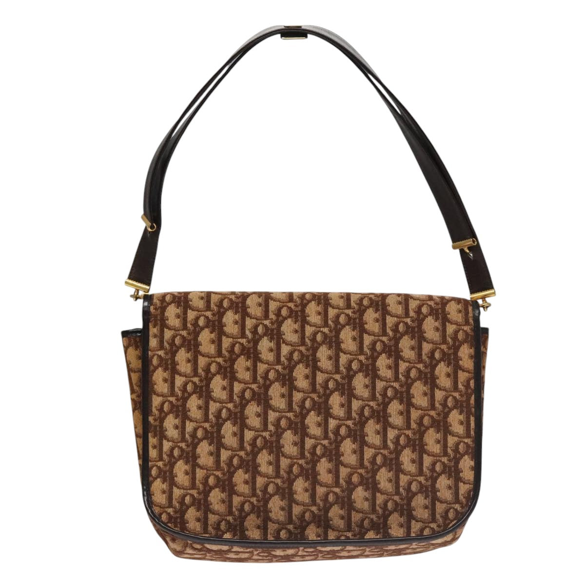 Dior Brown Canvas Trotter