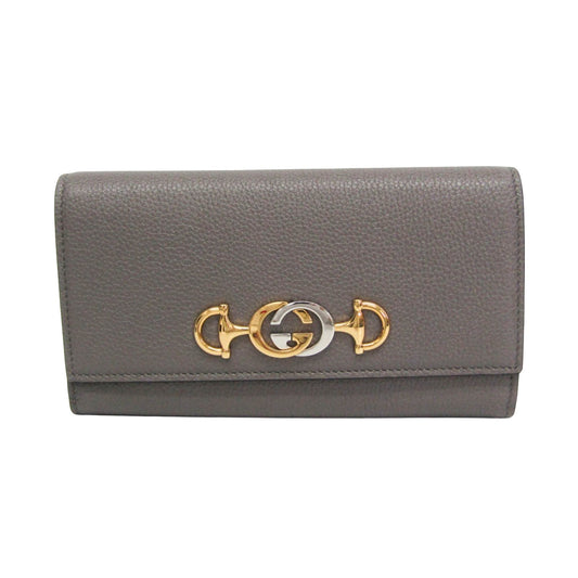 Gucci Gray Leather Wallet
