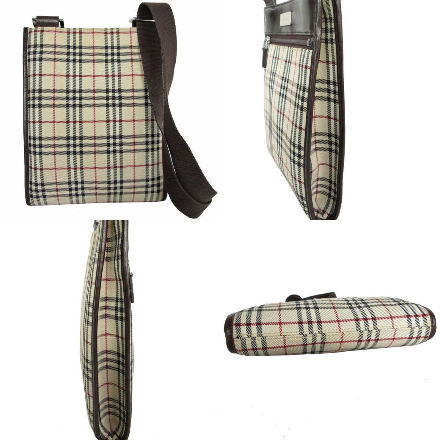 Burberry Brown Canvas Nova Check