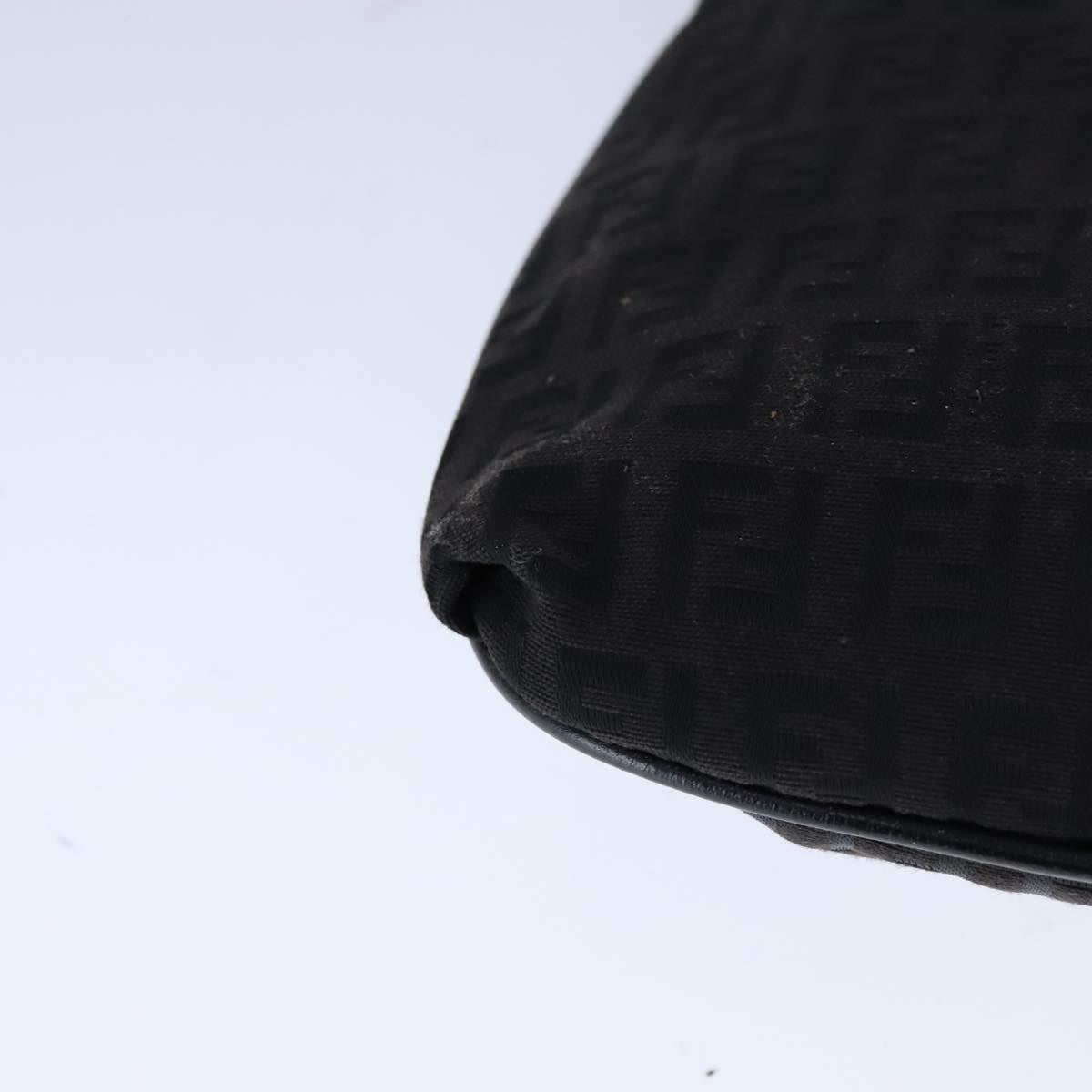 Fendi Black Canvas Mamma Baguette