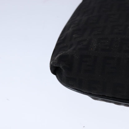 Fendi Black Canvas Mamma Baguette