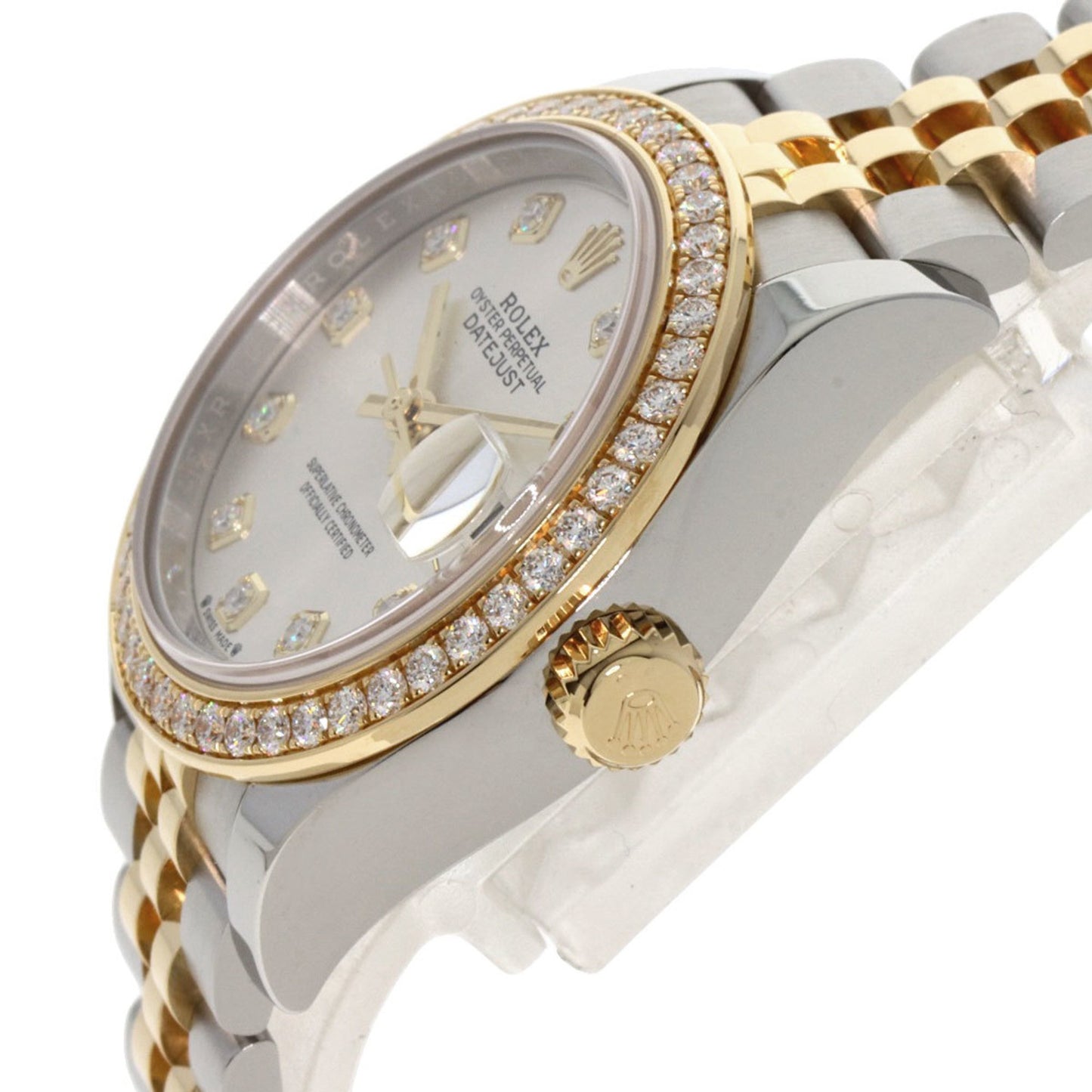 Rolex Silver Steel Datejust