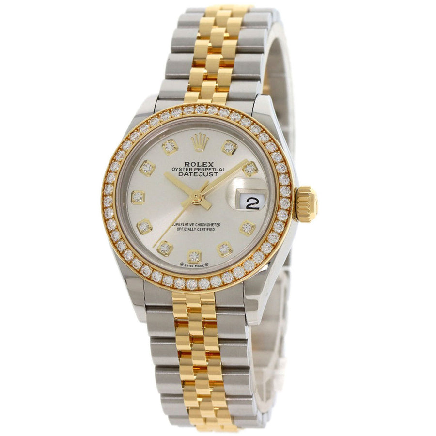 Rolex Silver Steel Datejust