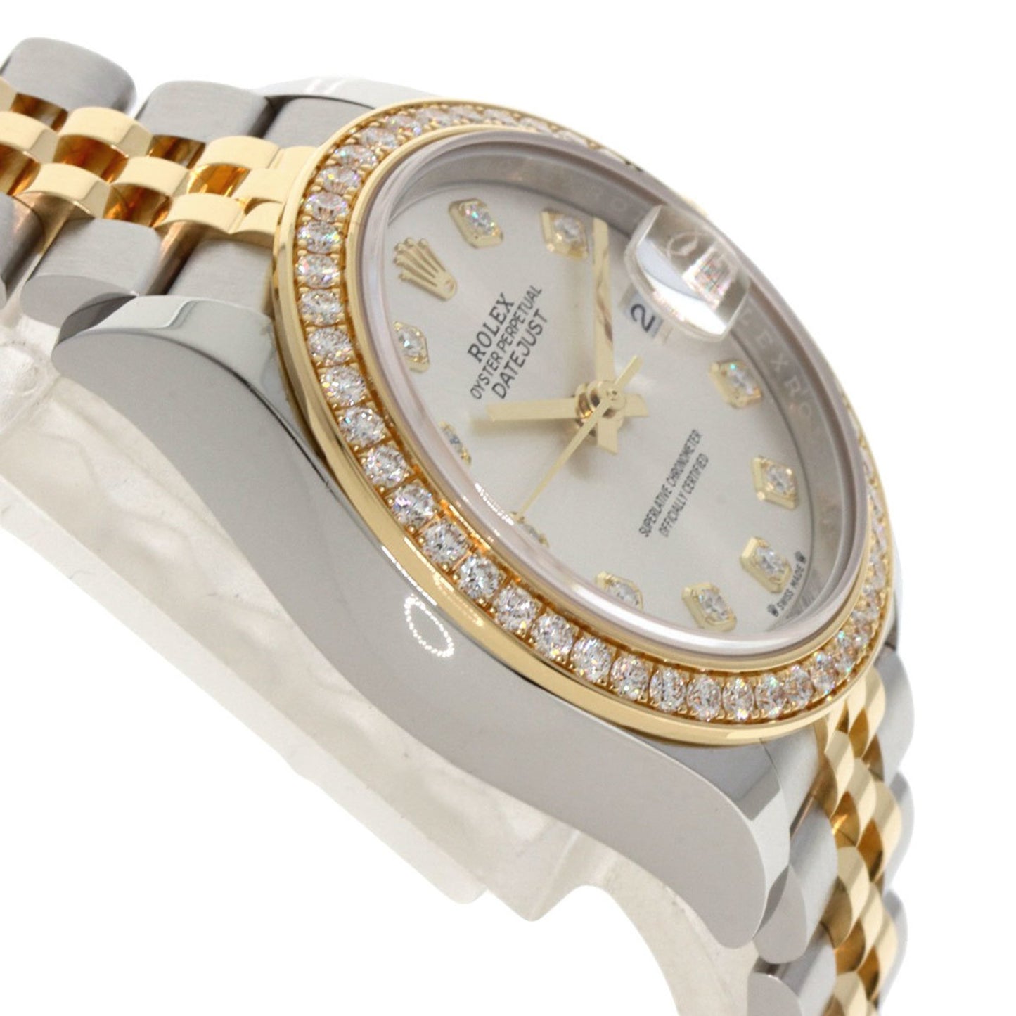 Rolex Silver Steel Datejust