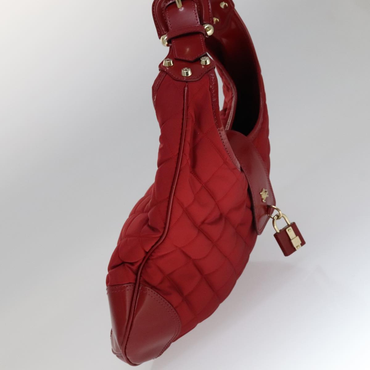 Burberry Red Synthetic Shoulder Bag