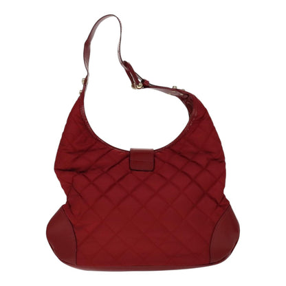 Burberry Red Synthetic Shoulder Bag