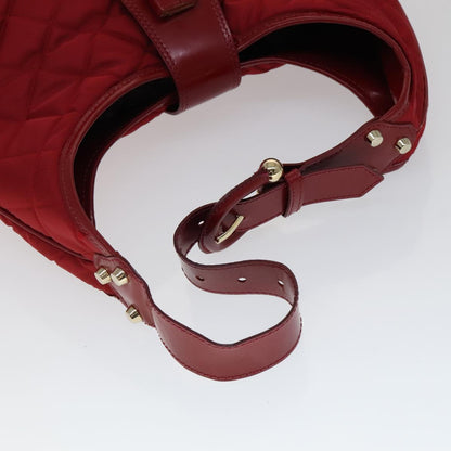 Burberry Red Synthetic Shoulder Bag