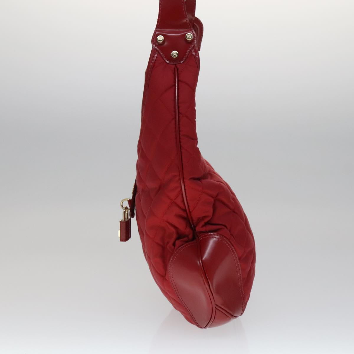 Burberry Red Synthetic Shoulder Bag
