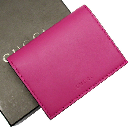 Gucci Pink Leather Wallet