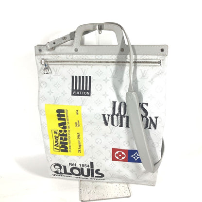 Louis Vuitton White Canvas Handbag