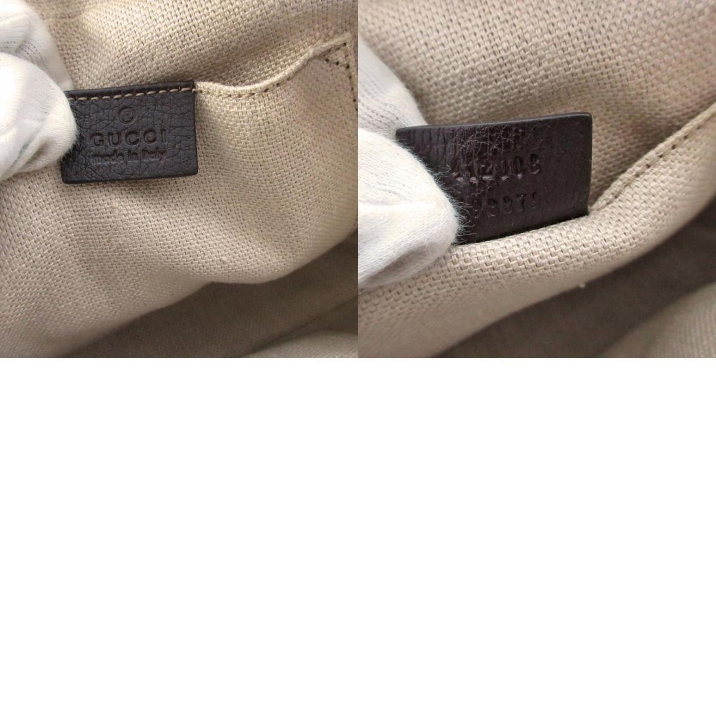 Gucci Black Leather Ophidia
