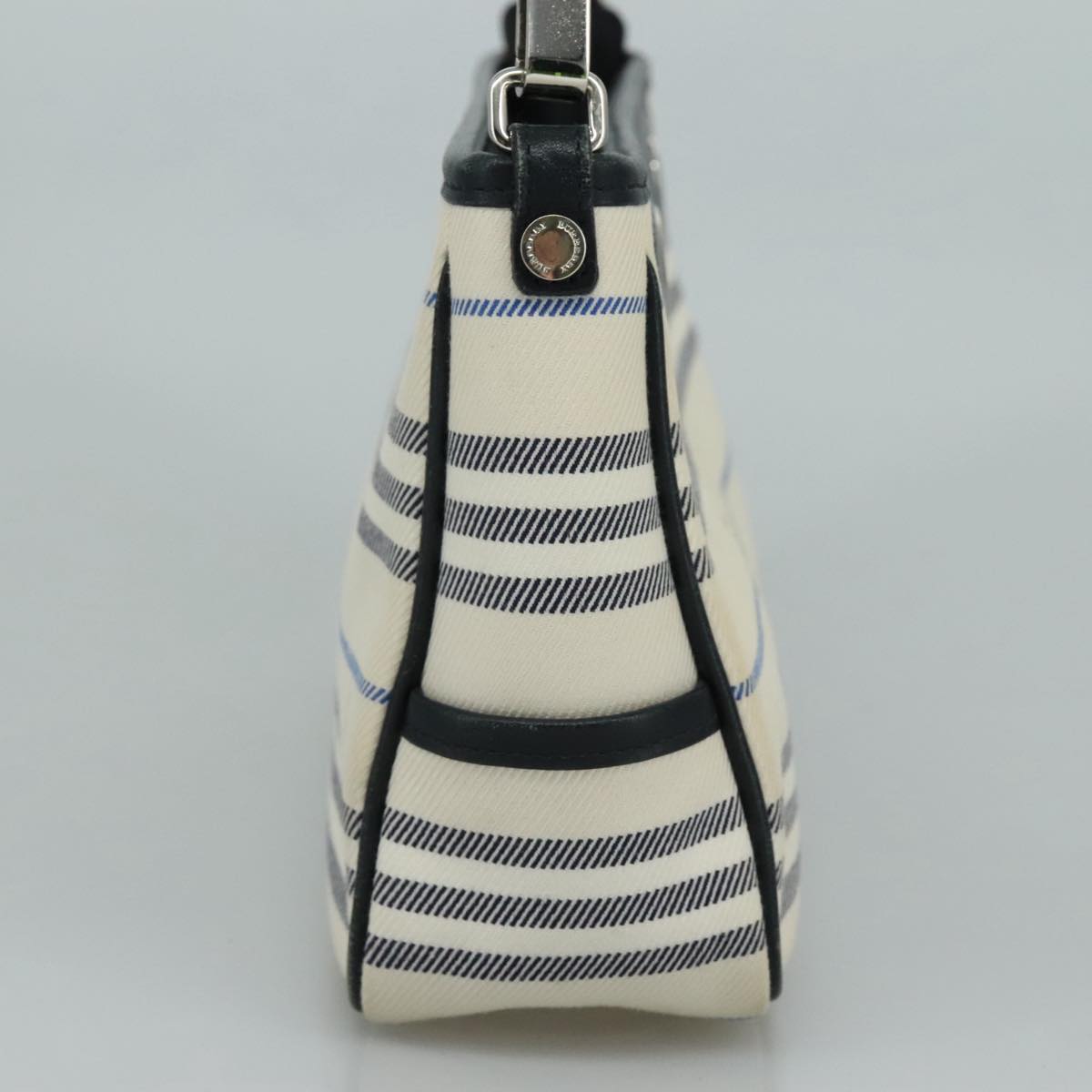 Burberry White Canvas Shoulder