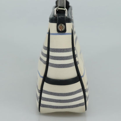 Burberry White Canvas Shoulder