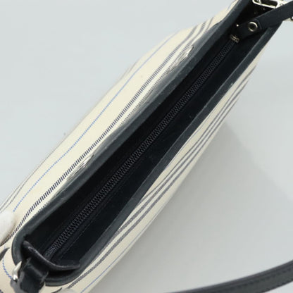 Burberry White Canvas Shoulder