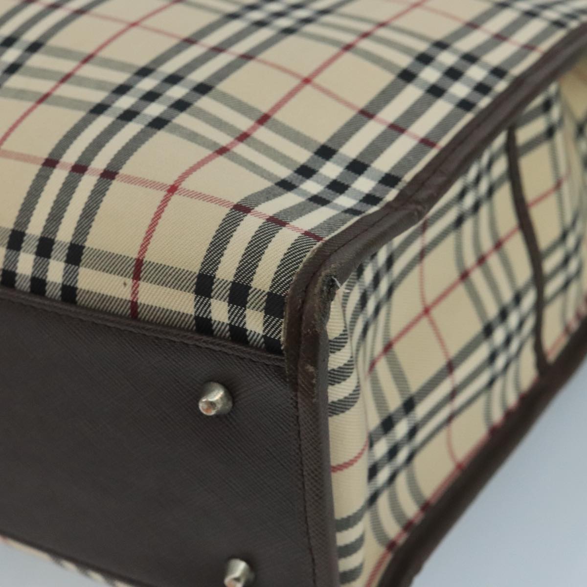 Burberry Brown Canvas Nova Check