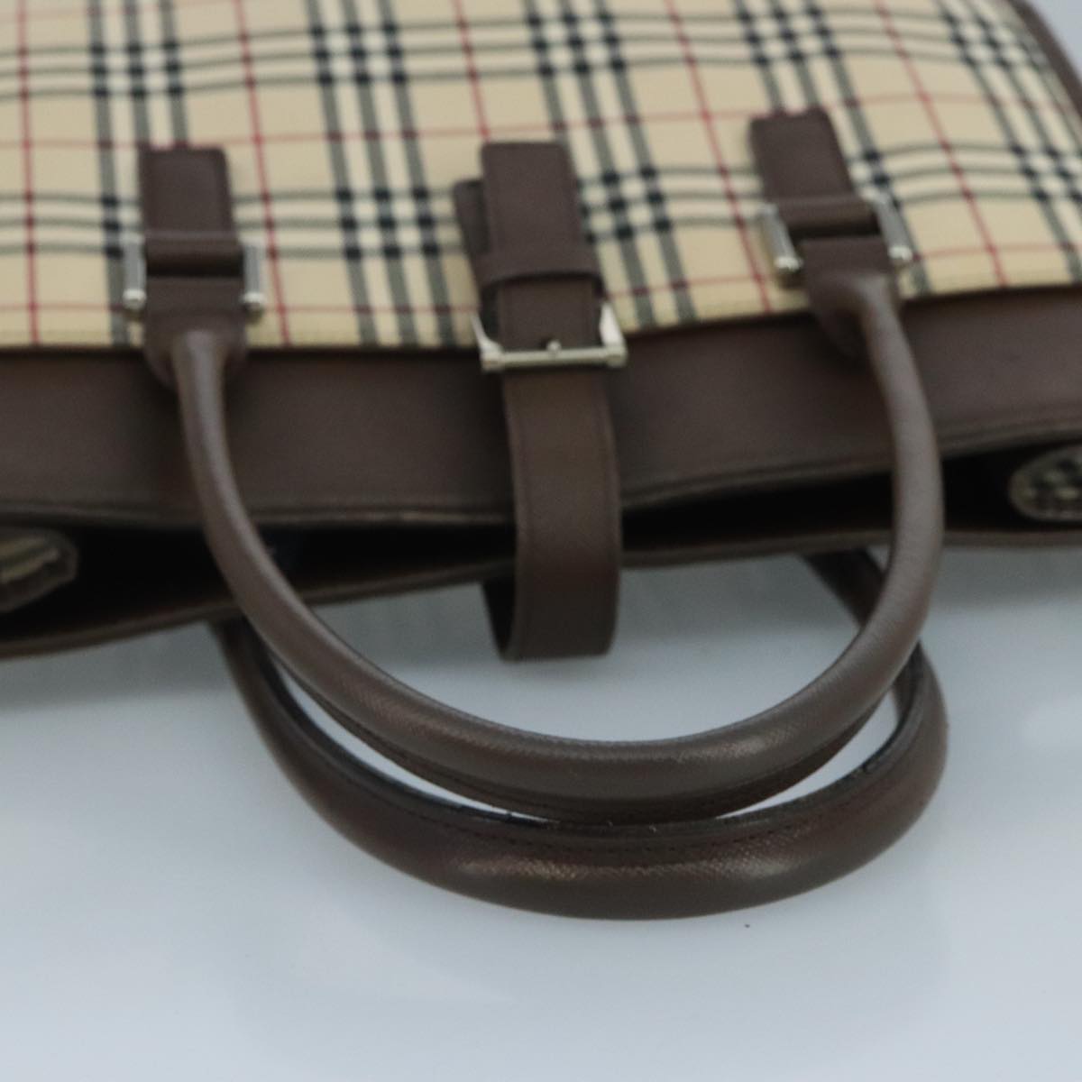Burberry Brown Canvas Nova Check