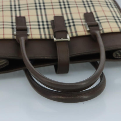Burberry Brown Canvas Nova Check