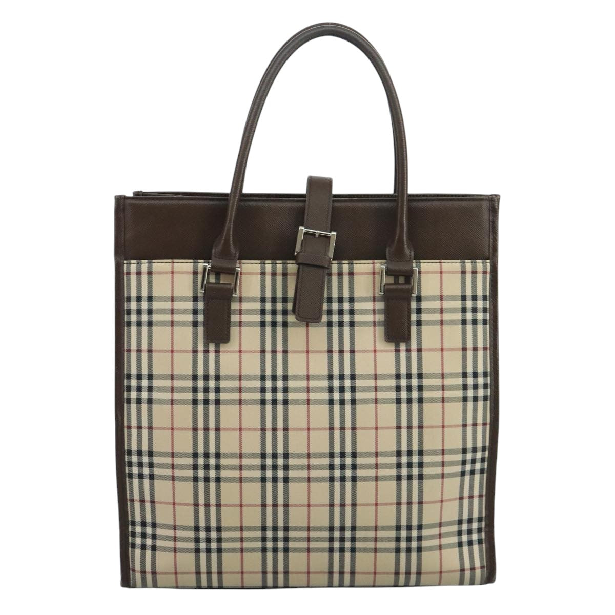Burberry Brown Canvas Nova Check