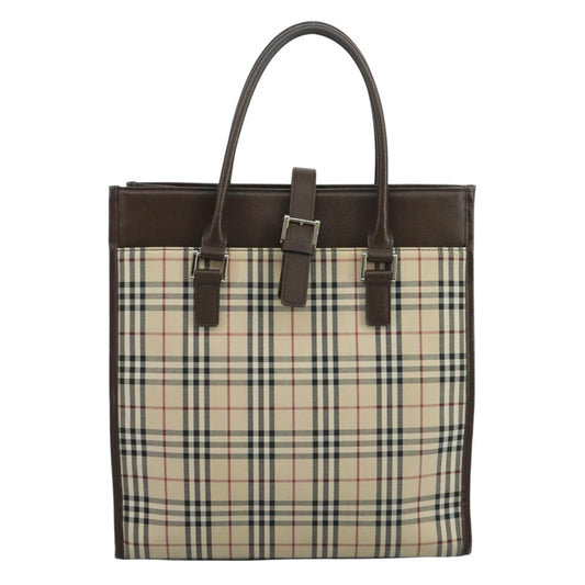 Burberry Brown Canvas Nova Check