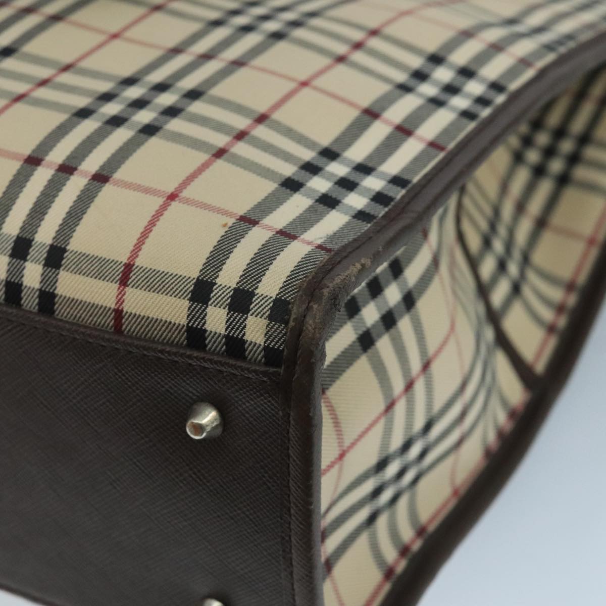 Burberry Brown Canvas Nova Check
