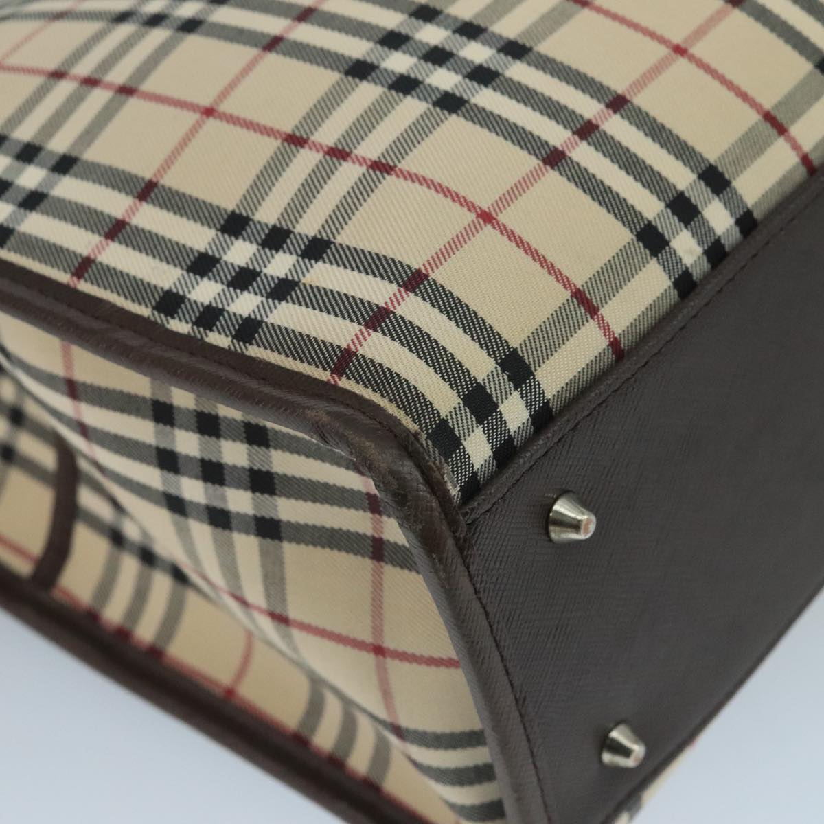 Burberry Brown Canvas Nova Check