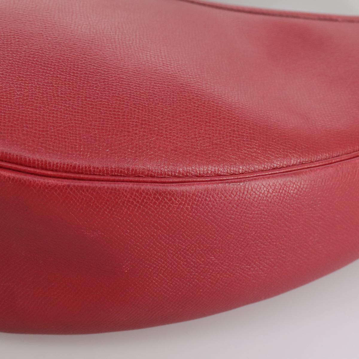 Hermès Red Leather Shoulder