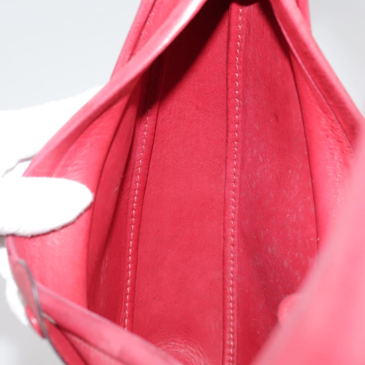 Hermès Red Leather Shoulder