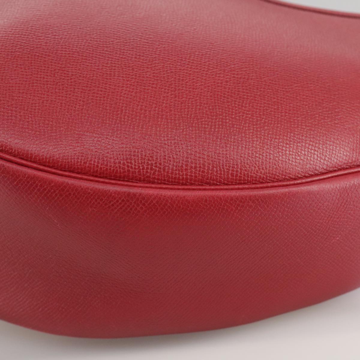 Hermès Red Leather Shoulder