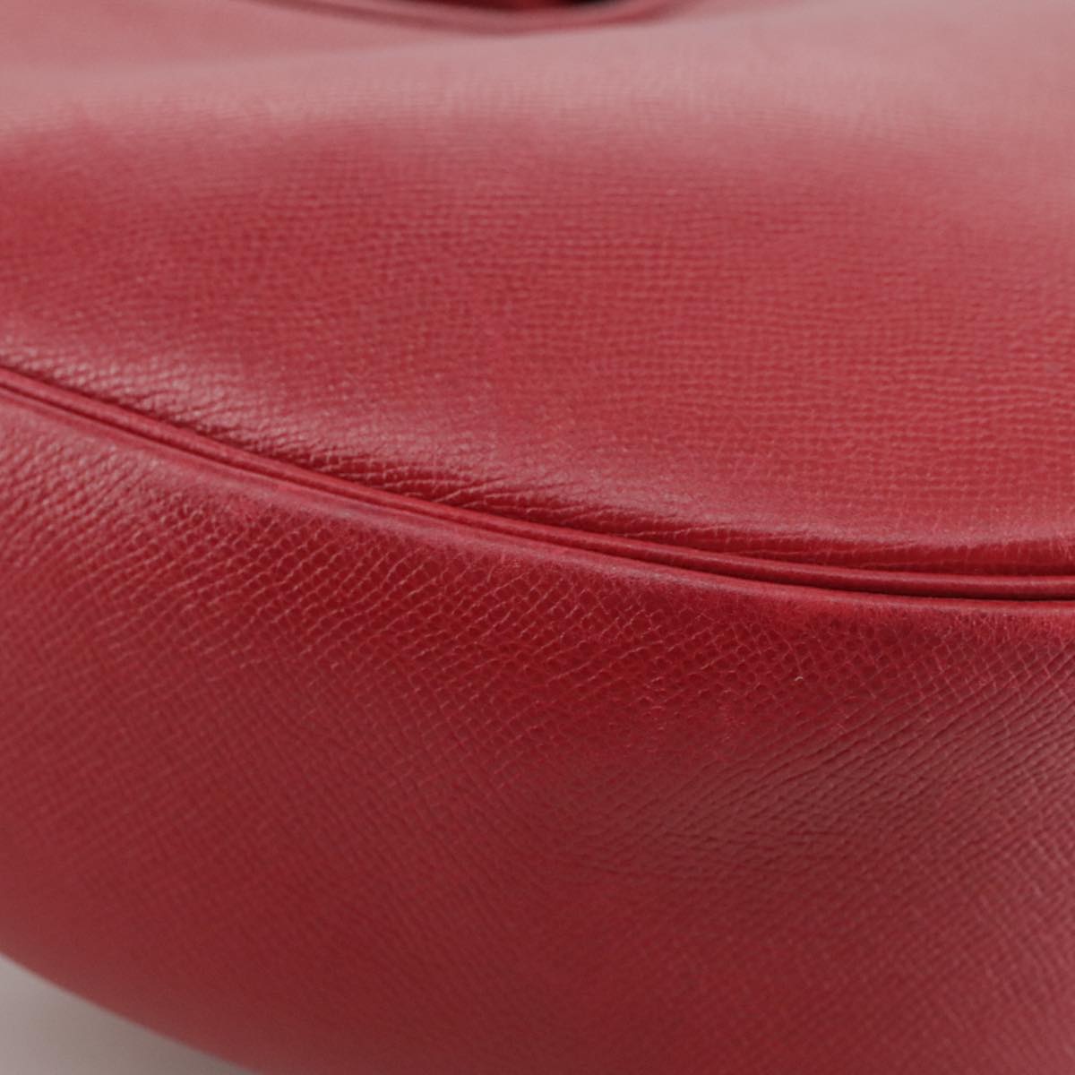 Hermès Red Leather Shoulder